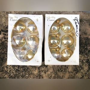 Sparkling Creations Classic Christmas Ornaments - 2 Boxes